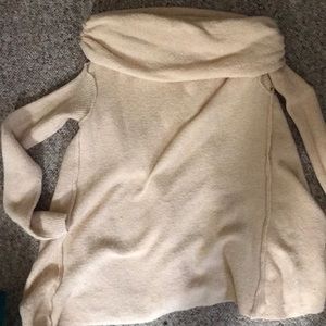 Free people off the shoulder sweater
